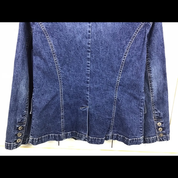 Tommy Hilfiger Denim Jacket Size 12P - Picture 5 of 6